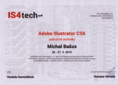 Certifikát Adobe Illustrator - pokročilé techniky